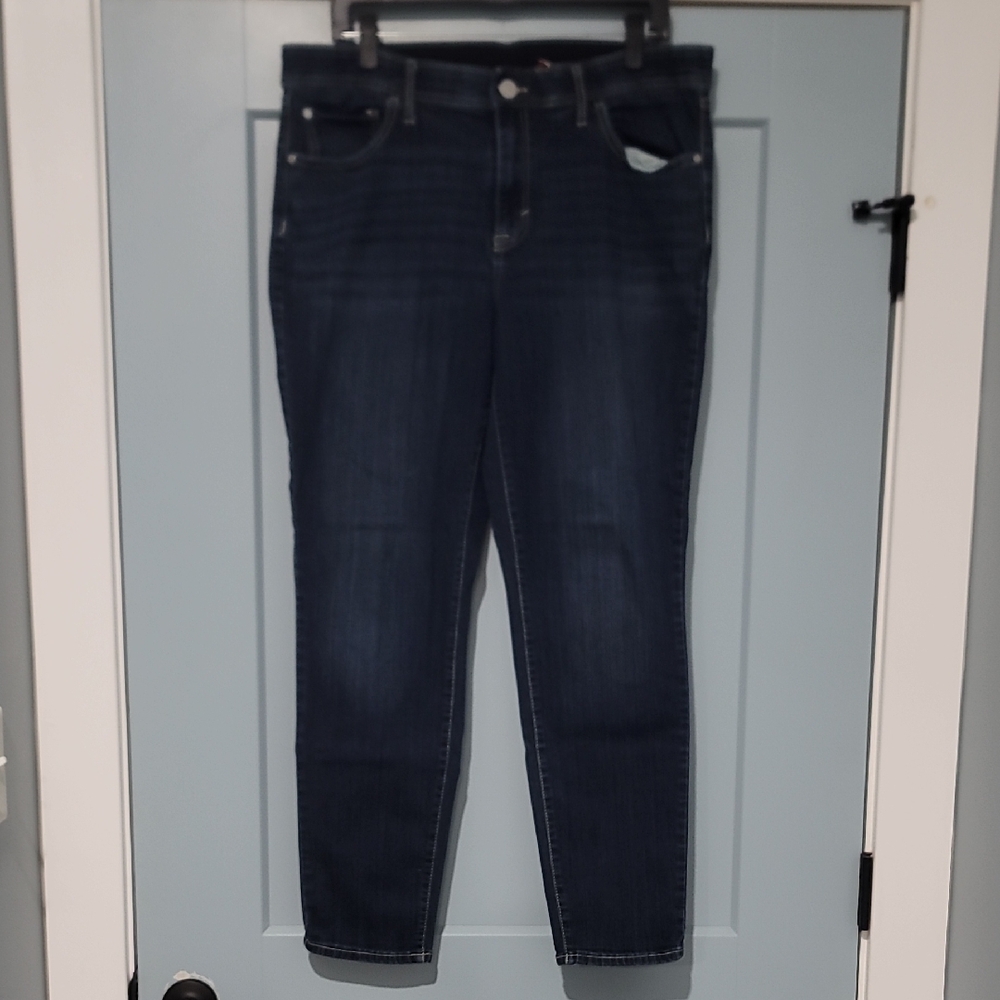 Navy Blue Women's Skinny Jeans